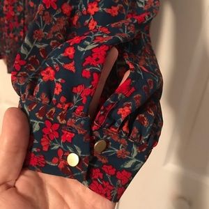 Ava & Viv Floral Blouse, like new condition, 3X